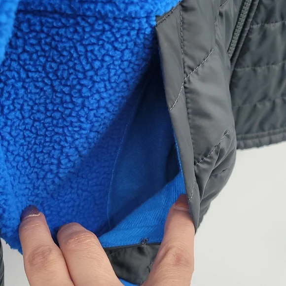 Columbia Rugged Ridge Sherpa Hybrid Full Zip Jacket Hooded Water Resistant